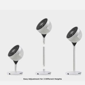 Woozoo 360 Pedestal Fan Air Circulator Oscillating Remote Control